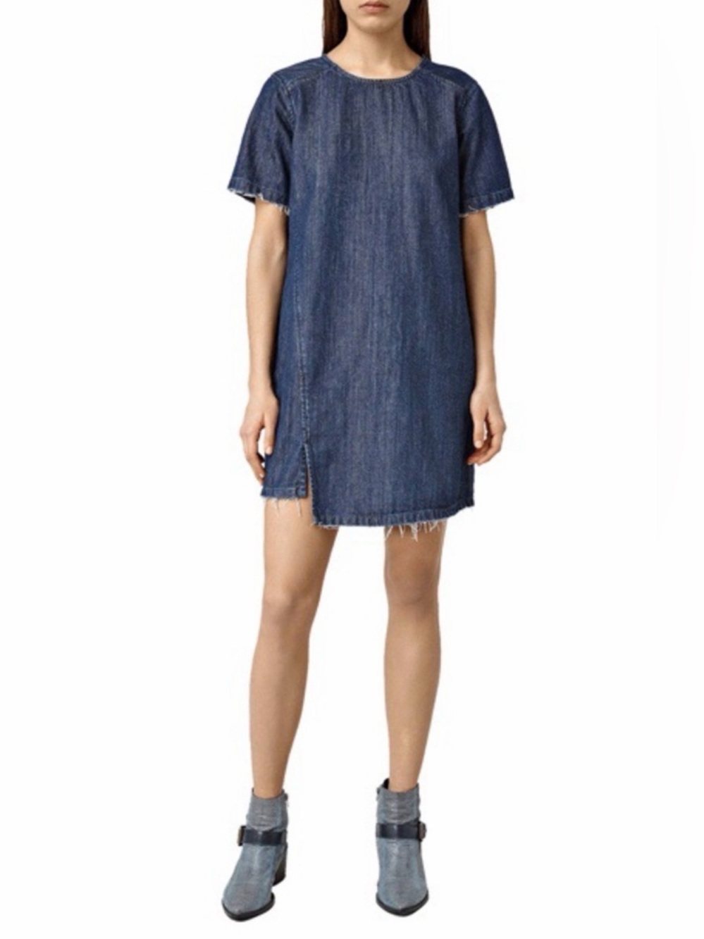 AllSaints Mira Denim Dress, Size 2